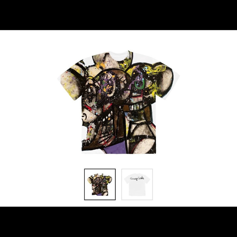 Travis Scott franchise portrait t shirt ( medium)